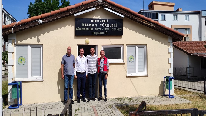 Balkan Türkleri Göçmenler Dayanışma Derneğine Ziyaret